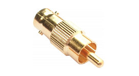 Prosignal BNC to Phono Adapter - Gold Plated 3 Pack
