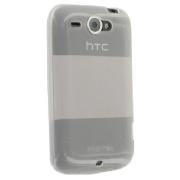 Glacier HTC Wildfire Frosted Clear Case