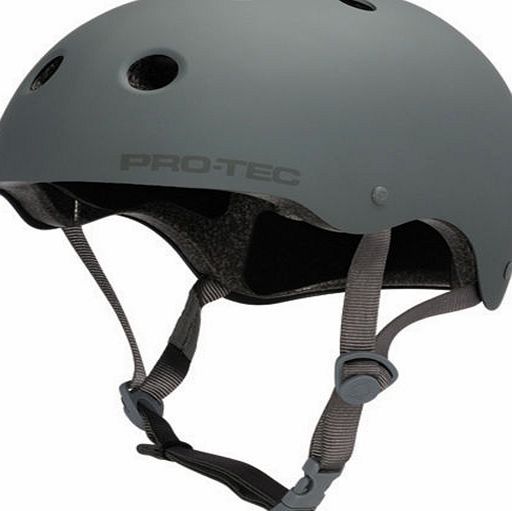 Protec Mens Protec The Classic Helmet - Rubber Grey