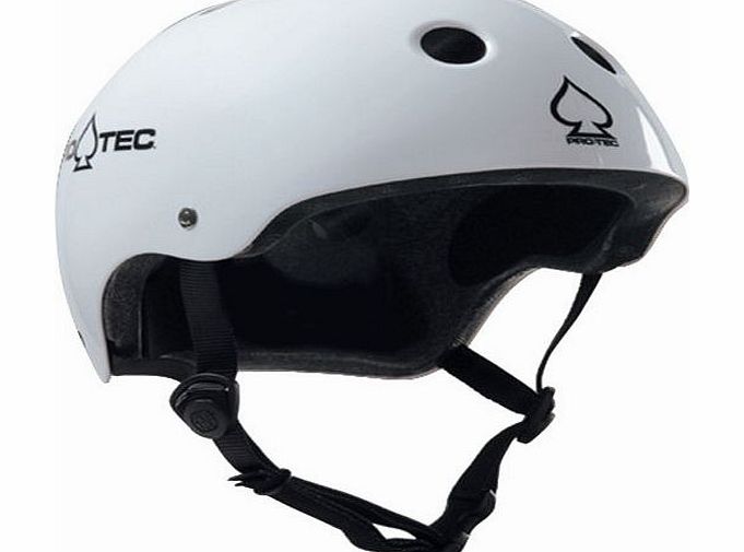 Protec The Classic Helmet - Gloss White