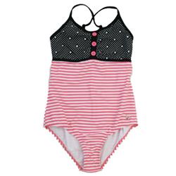 Protest Girls Esmay Swimsuit - Cranberry