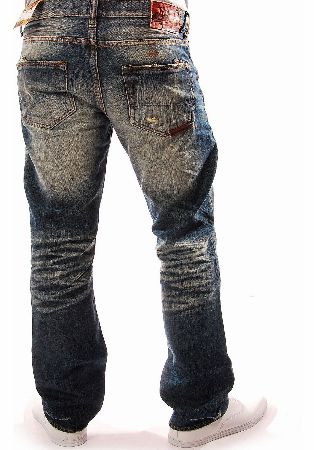 Prps Washed Woven Denim Jeans