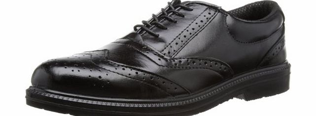 PSF Mens Safety Shoes S75 Black 10 UK, 44 EU, Regular