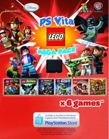 PSN-SCEE, 1559[^]30178-DIGITAL PS Vita Lego Mega Pack Full Game