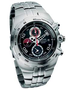 Gents Chronograph Sports Dial Bracelet StainlessSteel