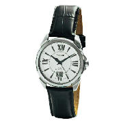 Pulsar Mens Leather Strap Watch