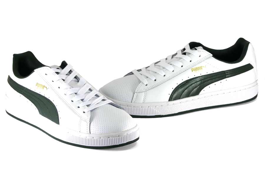 Puma - Basket - White / Green