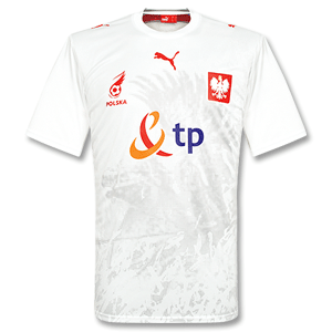 Puma 06-07 Poland Home Shirt - Player / Sponsored Version