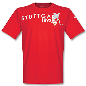 Puma 07-08 Stuttgart 1893 T-shirt - red