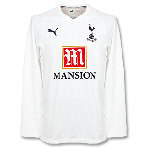 07-08 Tottenham 125 Years Home L/S shirt