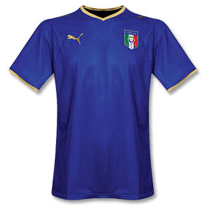 Puma 08-09 Italy Home Shirt - Boys