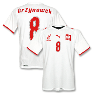Puma 08-09 Poland Home Shirt   Krzynowek No.8