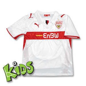 Puma 08-09 Stuttgart Home Shirt Boys