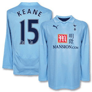 Puma 08-09 Tottenham Away L/S Shirt   Keane 15