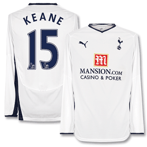 Puma 08-09 Tottenham Home L/S Shirt   Keane 15
