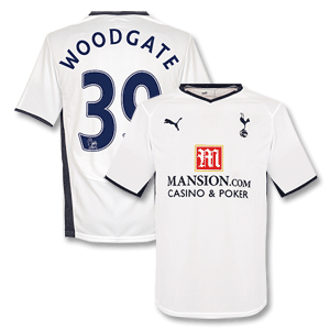 Puma 08-09 Tottenham Home Shirt   Woodgate 39