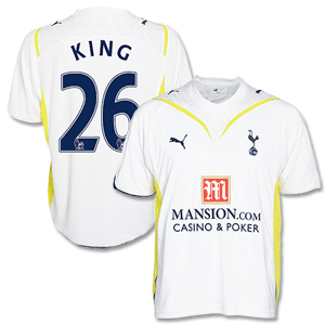 Puma 09-10 Tottenham Home Shirt   King No. 26