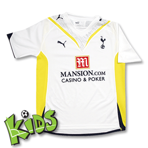 09-10 Tottenham Home Shirt - Boys