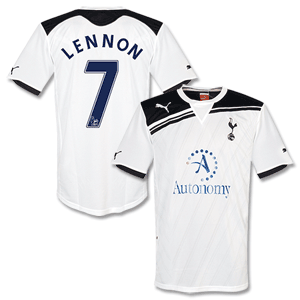 Puma 10-11 Tottenham Home Shirt   Lennon 7 (Official