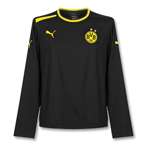 12-13 Borussia Dortmund L/S T-Shirt - Black