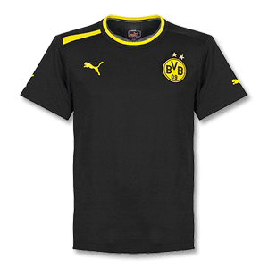 12-13 Borussia Dortmund T-Shirt - Black