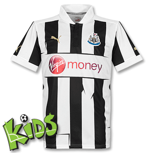 12-13 Newcastle Utd Home Shirt - Boys