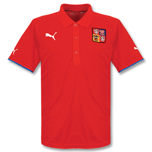 2008 Czech Republic Polo Shirt - Red