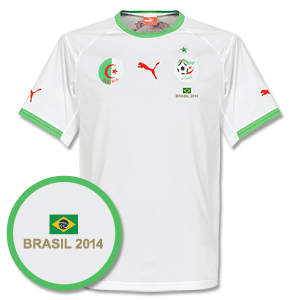 Algeria Home Shirt 2014 2015 Inc Free brasil