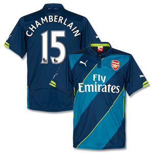 Puma Arsenal 3rd Chamberlain 15 Shirt 2014 2015 (PS