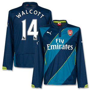 Puma Arsenal 3rd L/S Walcott No.14 Shirt 2014 2015