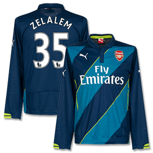 Puma Arsenal 3rd L/S Zelalem No.35 Shirt 2014 2015