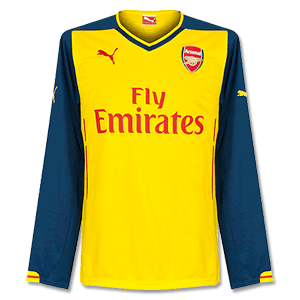Puma Arsenal Away L/S Shirt 2014 2015