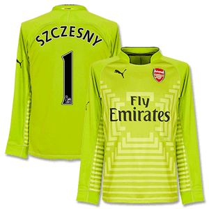 Puma Arsenal Away L/S Szczesny No.1 GK Shirt 2014