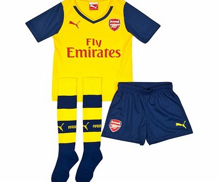 Puma Arsenal Away Mini Kit 2014/15 Yellow 746577-08
