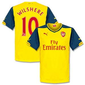 Puma Arsenal Away Wilshire No.10 Shirt 2014 2015 (PS