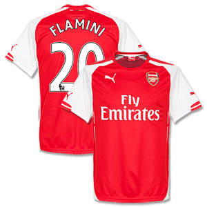 Puma Arsenal Home Flamini Shirt 2014 2015