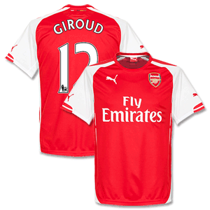 Puma Arsenal Home Giroud Shirt 2014 2015