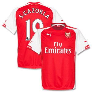 Puma Arsenal Home S. Cazorla Shirt 2014 2015