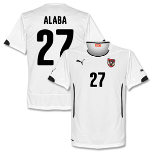 Puma Austria Away Alaba Shirt 2014 2015 (Fan Style