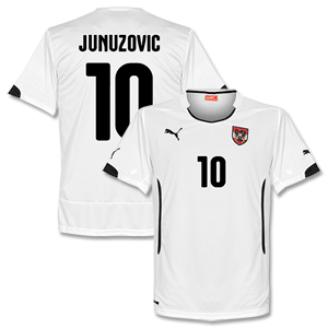 Puma Austria Away Junuzovic 10 Shirt 2014 2015 (Fan