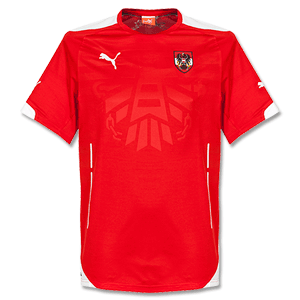 Puma Austria Boys Home Shirt 2014 2015