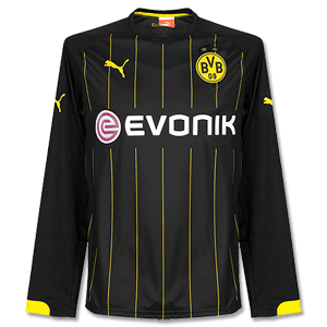Borussia Dortmund Away L/S Shirt 2014 2015