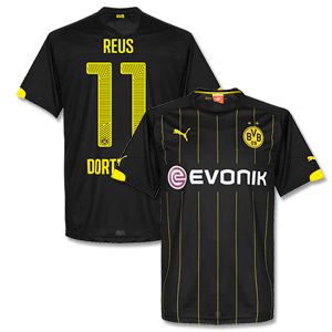 Borussia Dortmund Away Reus Shirt 2014 2015