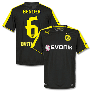 Puma Borussia Dortmund Away Shirt 2013 2014   Bender 6