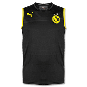Borussia Dortmund Black Sleeveless T-Shirt 2013
