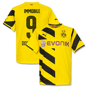 Borussia Dortmund Home Immobile Shirt 2014 2015