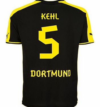 BVB Away Shirt 2013/14 with Kehl 5 printing
