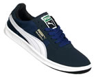 California 2 Navy/White Mesh/Suede Trainers