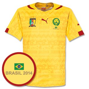 Cameroon Away Shirt 2014 2015 Inc Free Brazil