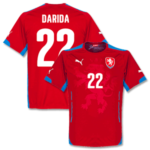 Puma Czech Republic Home Darida Shirt 2014 2015 (Fan